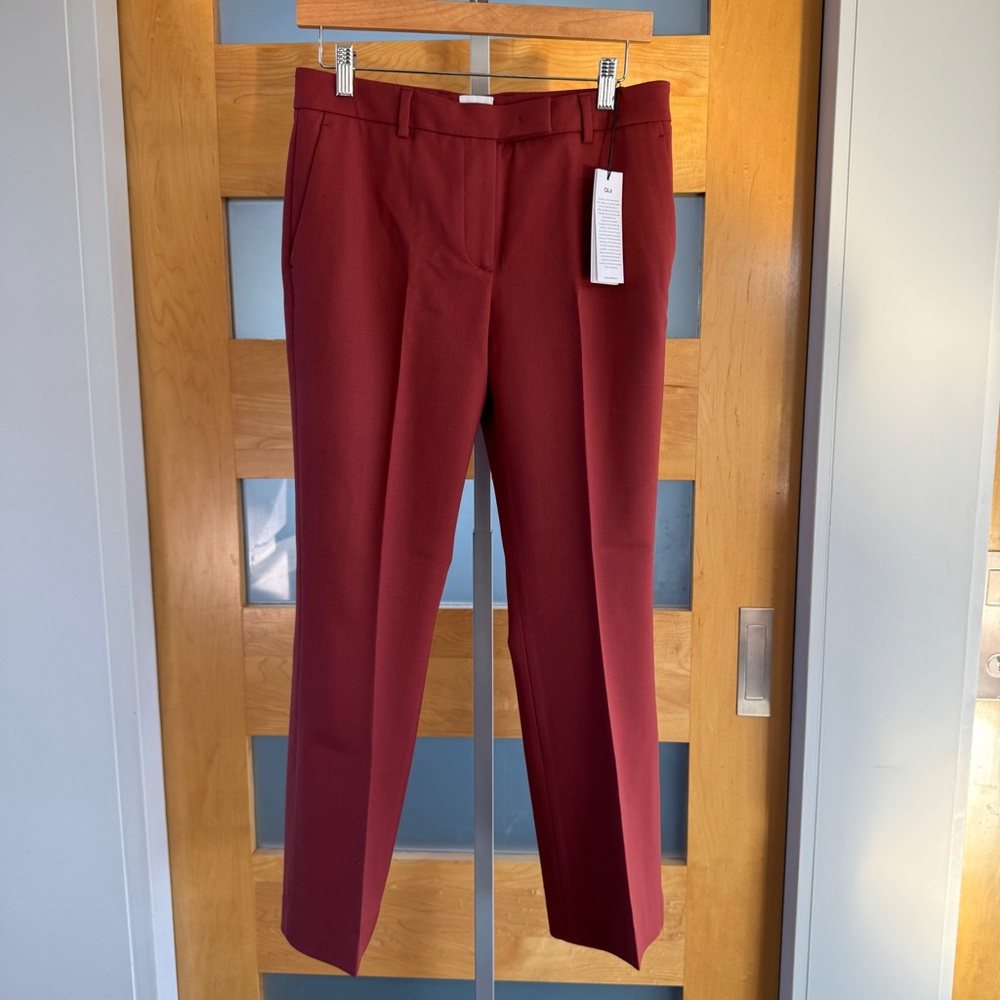 Chic Maroon Women's Trousers